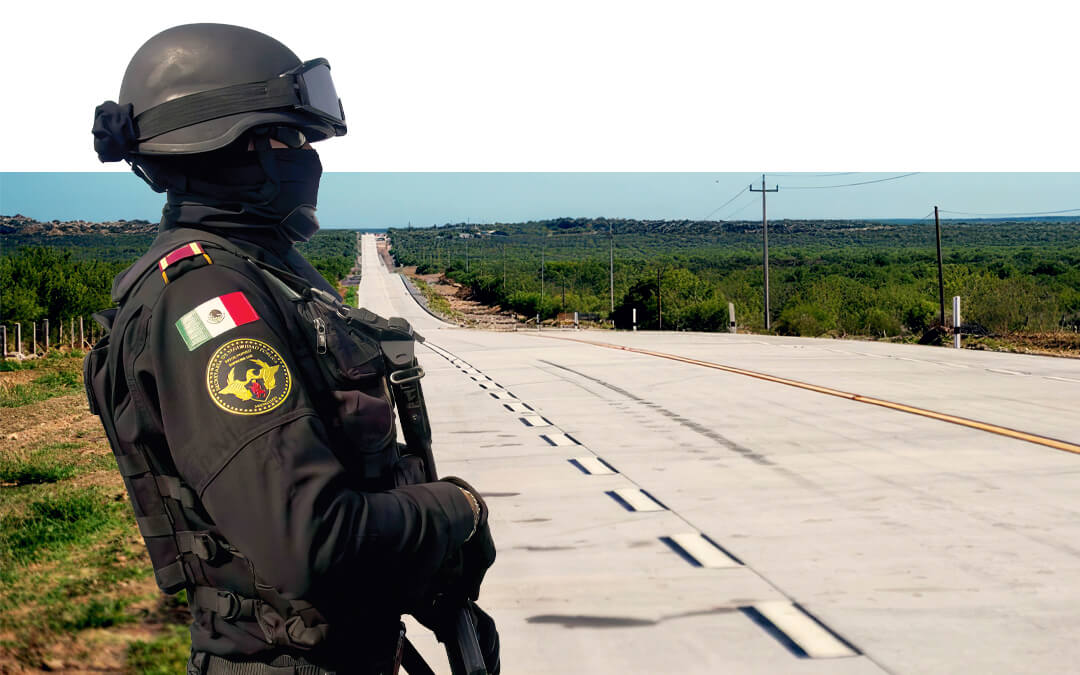 Blindan nueva carretera La Gloria – Colombia
